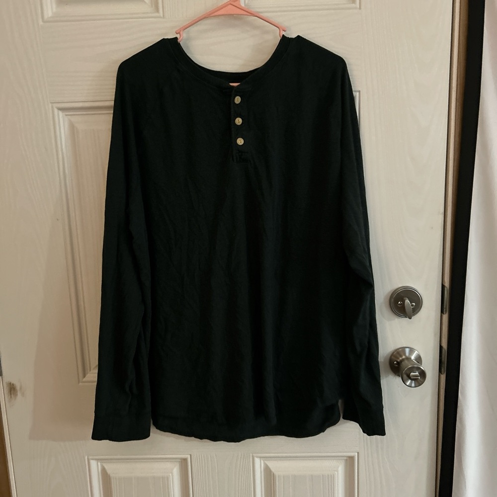 Goodfellow & Co. Charcoal Henley Shirt